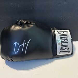 Devin Haney The Dream Signed Black Left Everlast Boxing Glove Beckett COA